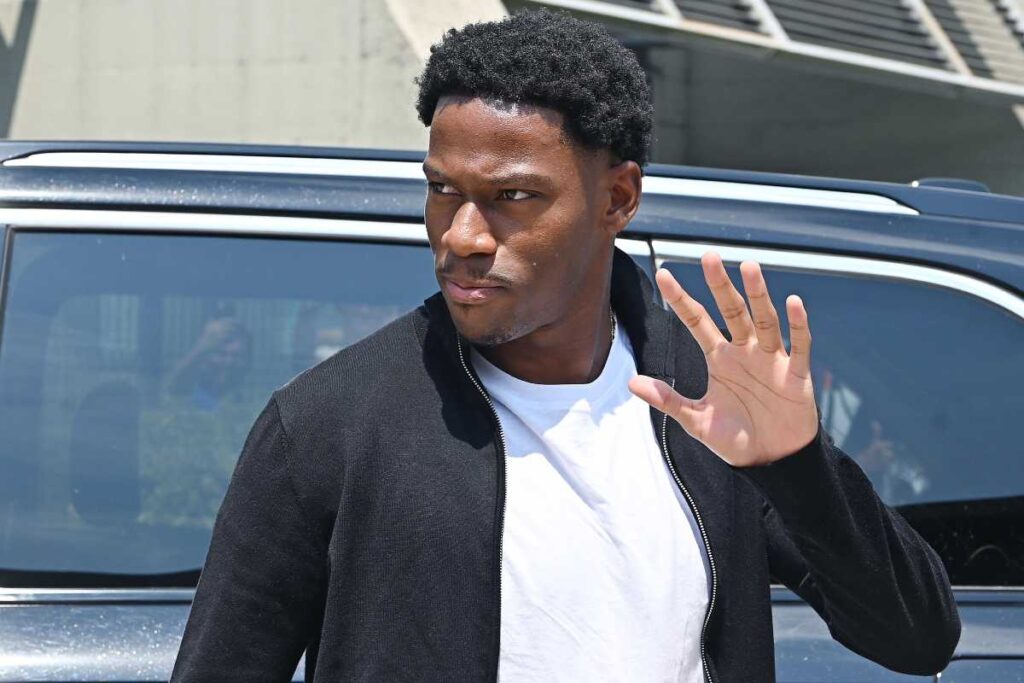 Jonathan David alla presentazione