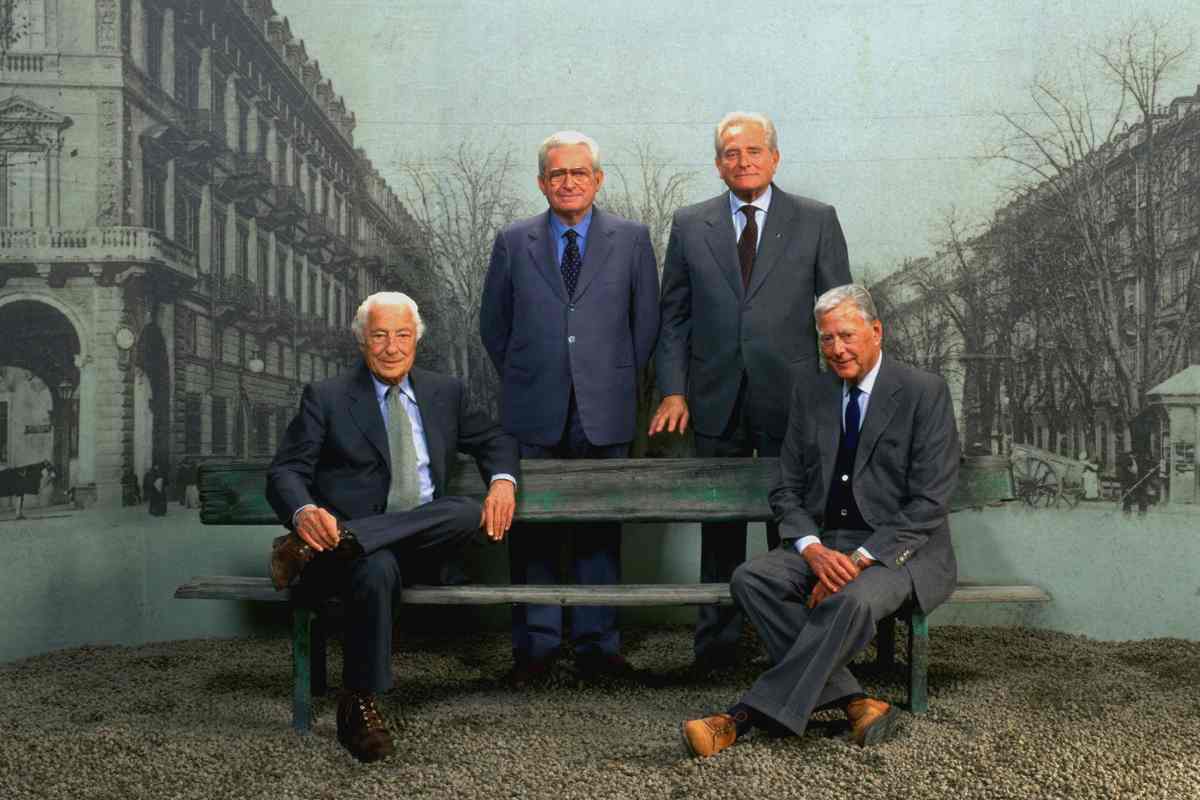 una storica foto della juventus