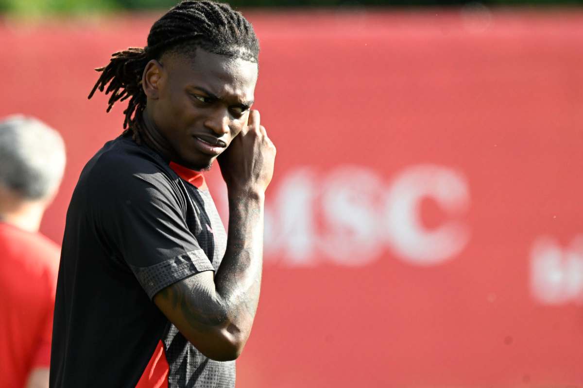 leao durante l'allenamento