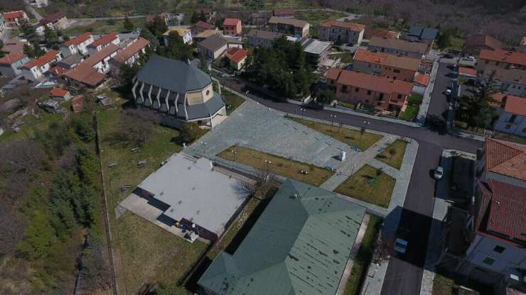 borgo visto dall'alto