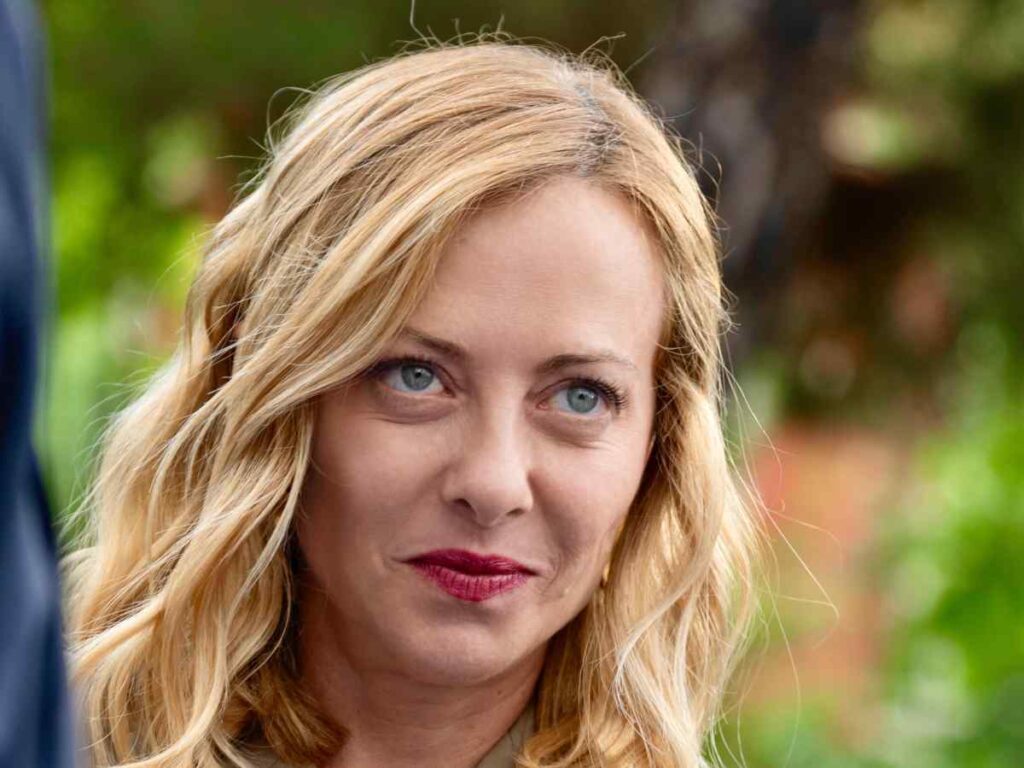 il premier giorgia meloni