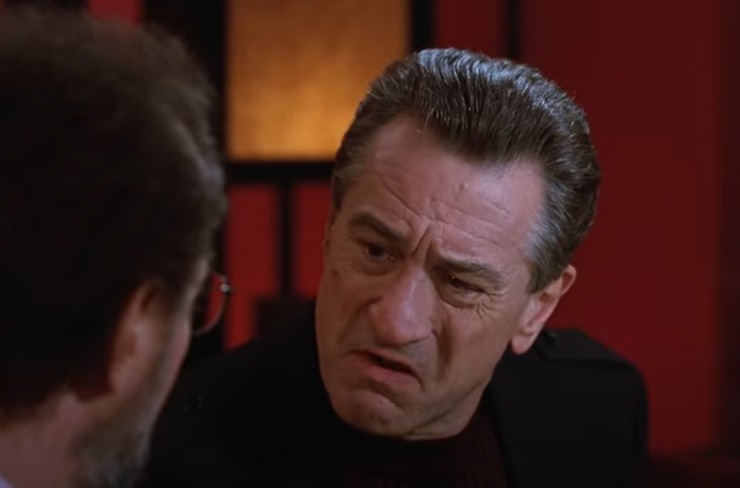 una scena del film un boss sotto stress