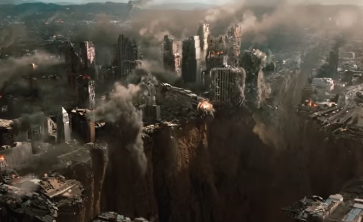 una scena del film 2012