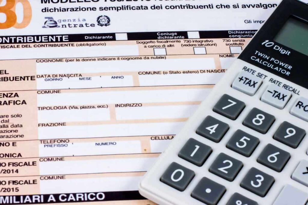 Modello 730 calcolatrice