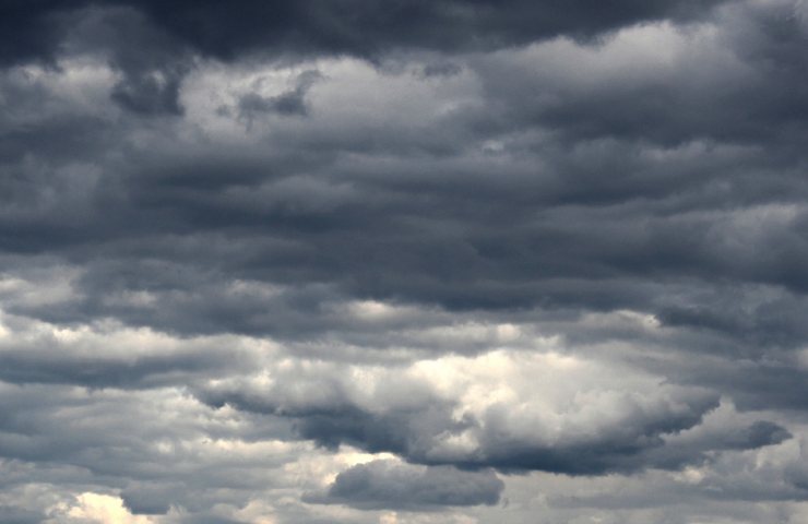 cielo pieno di nuvole