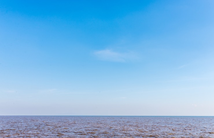 Un cielo sereno al mare