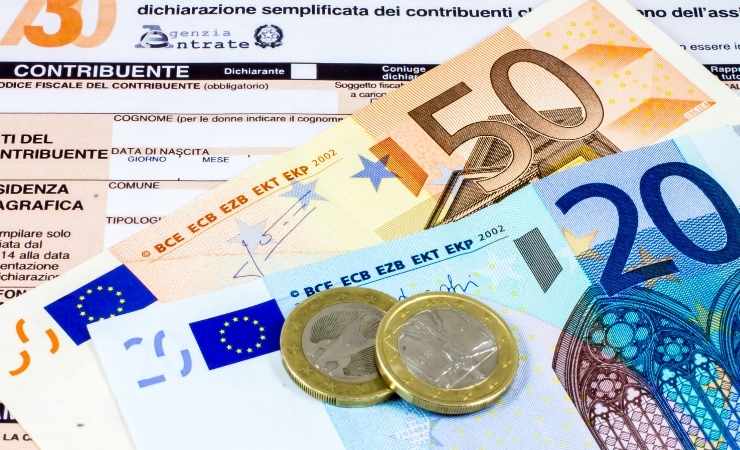 Modello 730 banconote euro