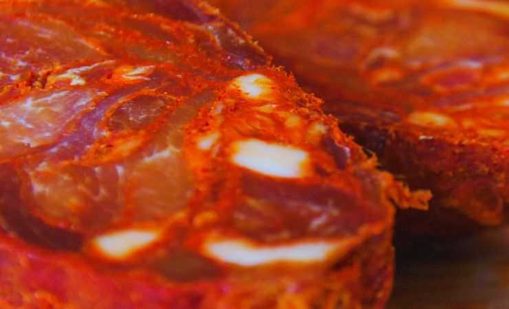 ventricina in primo piano