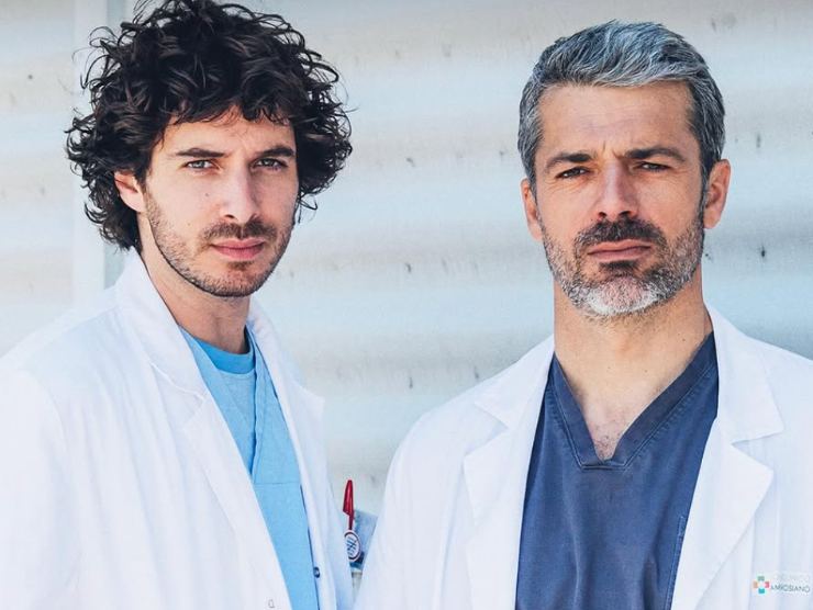luca argentero e pierpaolo spollon in doc