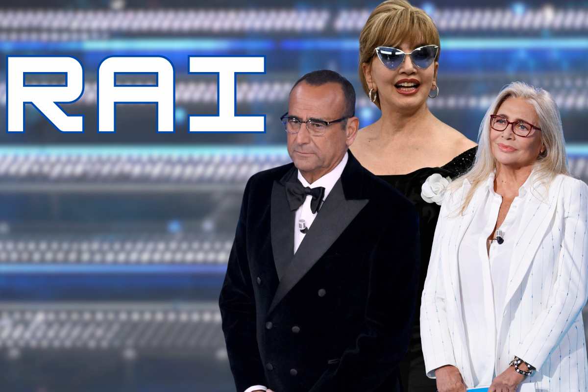 collage conti, carlucci e venier, logo rai