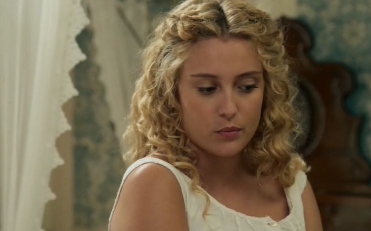 jana in una scena de la promessa