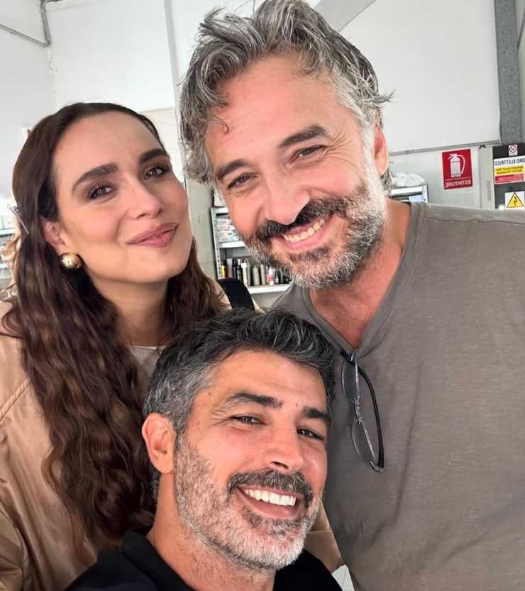 lucrezia guidone insieme al comandante e beppe di mare fuori