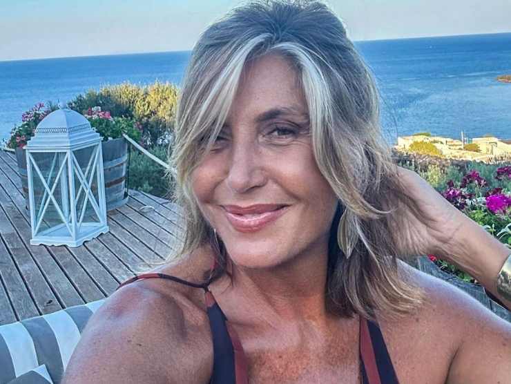 selfie myrta merlino su instagram