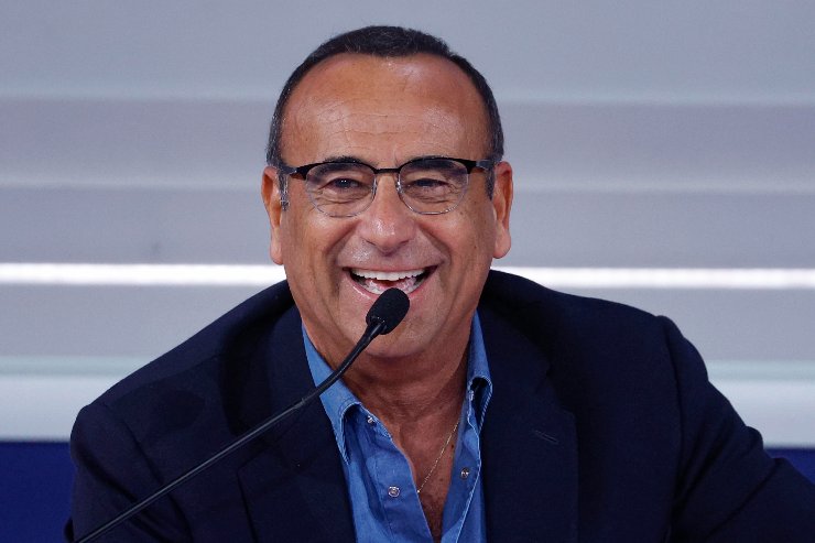 carlo conti sorridente