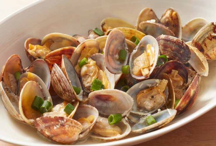 piatto con le vongole