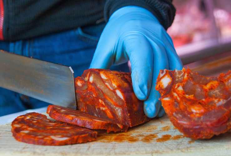 tagliare la ventricina