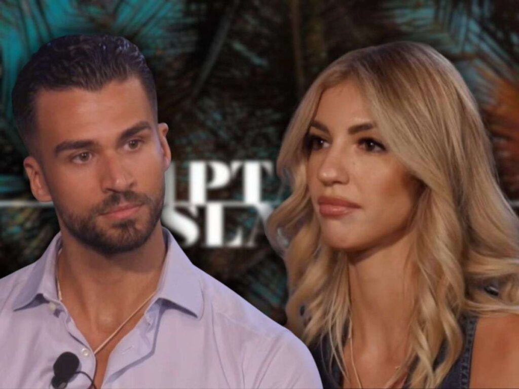 logo temptation island, rosario e lucia