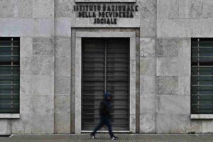 ingresso sede dell'Inps