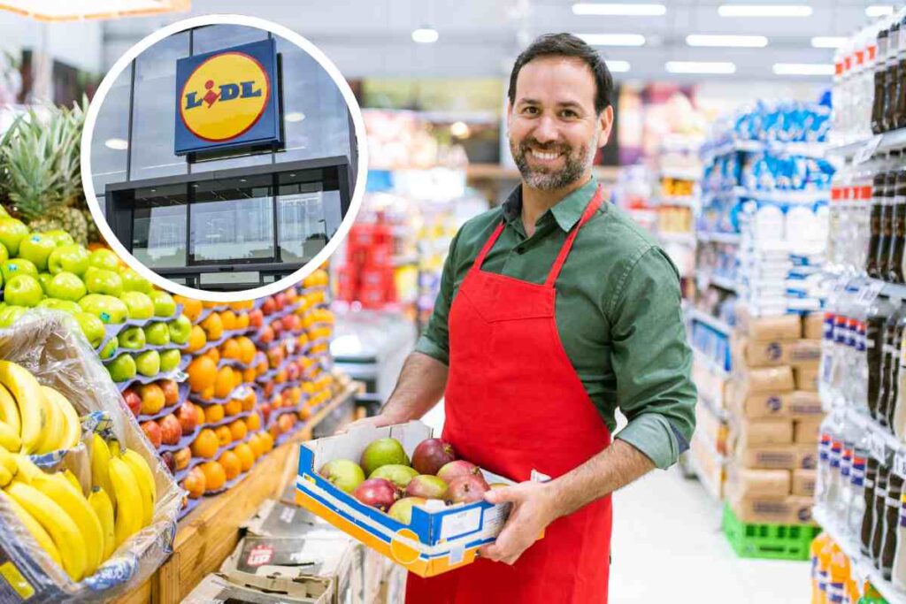 commesso supermercato Lidl
