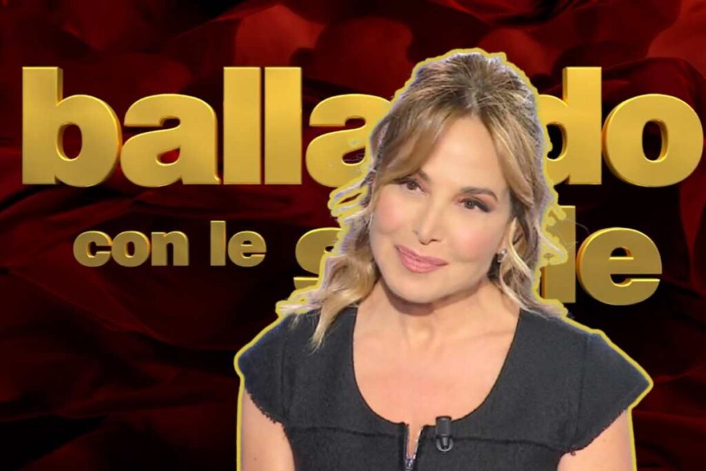 barbara d'urso e logo ballando con le stelle