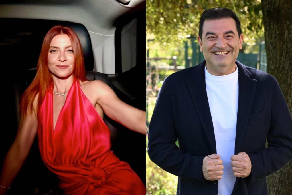 noemi e max giusti in posa che sorridono