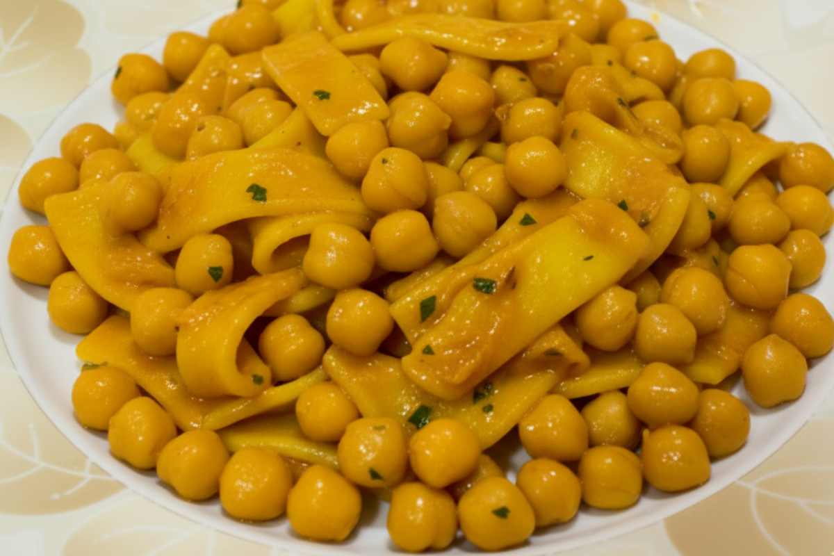 pasta fresca con ceci