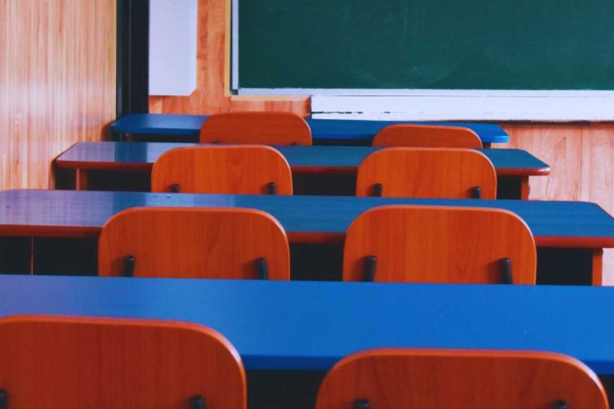 aula di scuola vuota