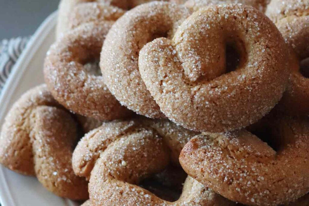 taralli dolci con zucchero
