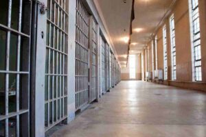 Un carcere in primo piano