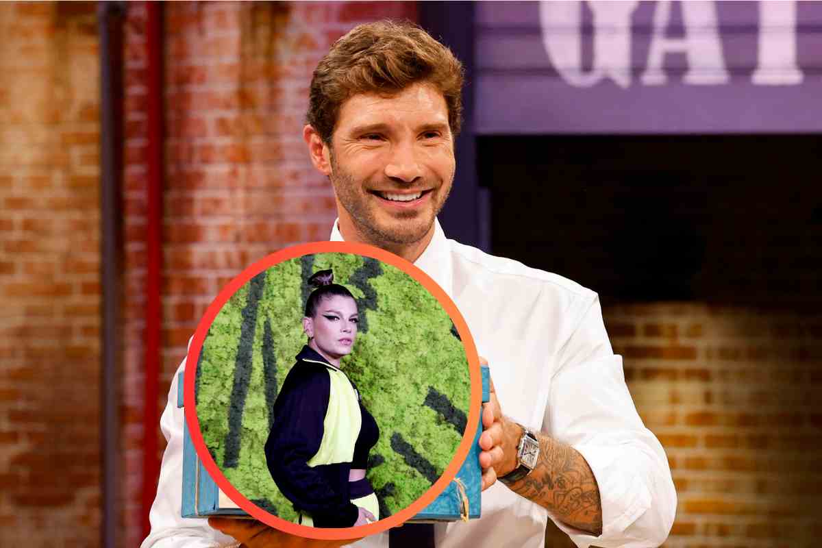 Stefano De Martino ed Emma Marrone in piccolo