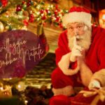 babbo natale che fa il gesto del silenzio