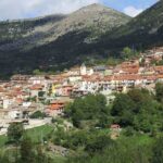 castellafiume vista dall'alto