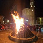 fuoco in piazza
