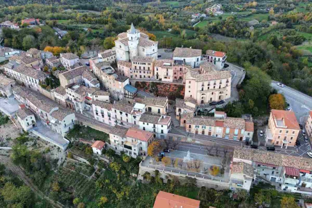 cermignano visto dall'alto