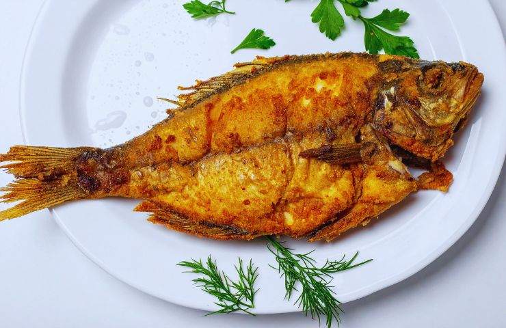 pesce nel piatto