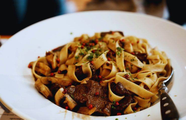 tagliatelle coi funghi