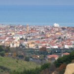 vista dall'alto di martinsicuro