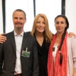 l'onorevole Brambilla con i coniugi Trevallion