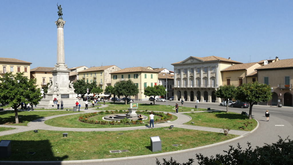Avezzano, inaugurata la nuova piazza di Caruscino