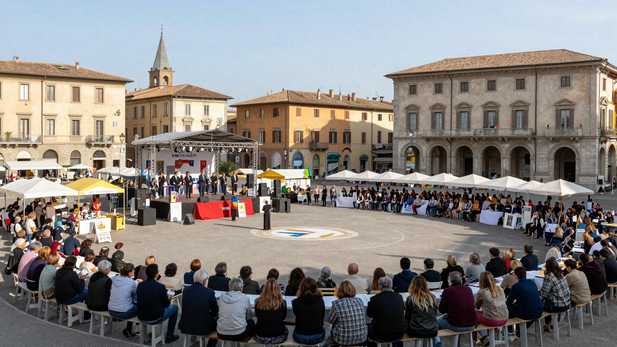 Manoppello, 63ª Fiaccola della Carità: cerimonia in piazza Garibaldi