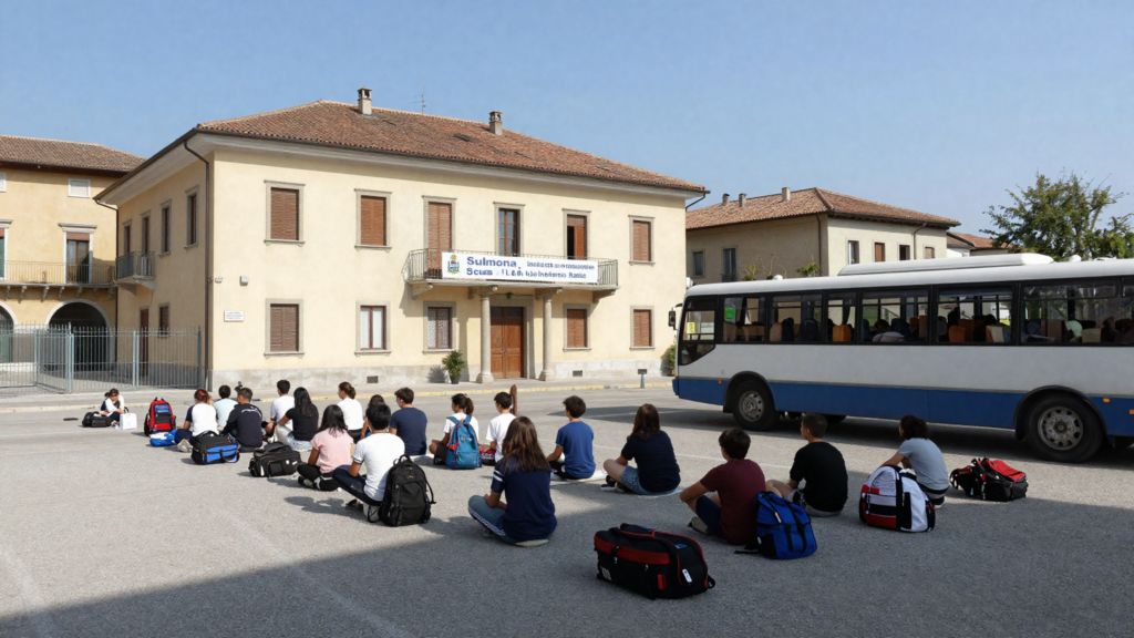 Sulmona, comunicazione scolastica: inizio demolizione Scuola 'Lombardo Radice'