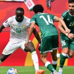 Un momento di gioco di Senegal-Iraq per i Mondiali 2026.