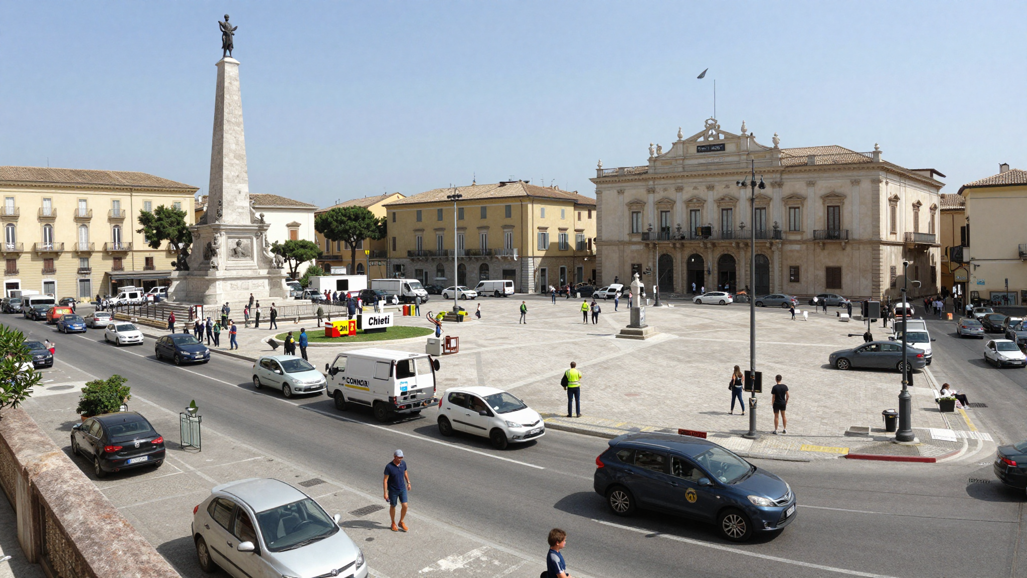 Chieti, modifiche alla viabilità in San Martino: traffico alternato