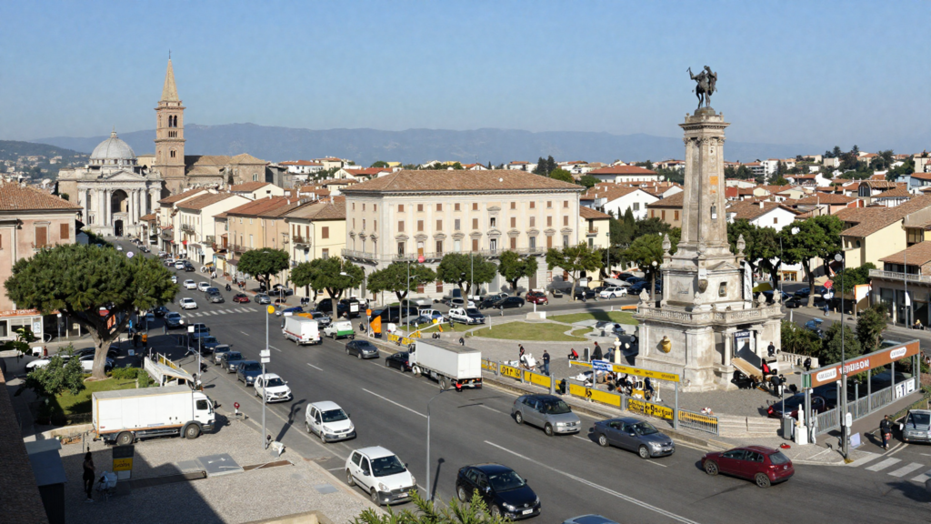 Pratola Peligna, modifiche alla viabilità in Piazza Garibaldi: cosa cambia dal 27 luglio 2026